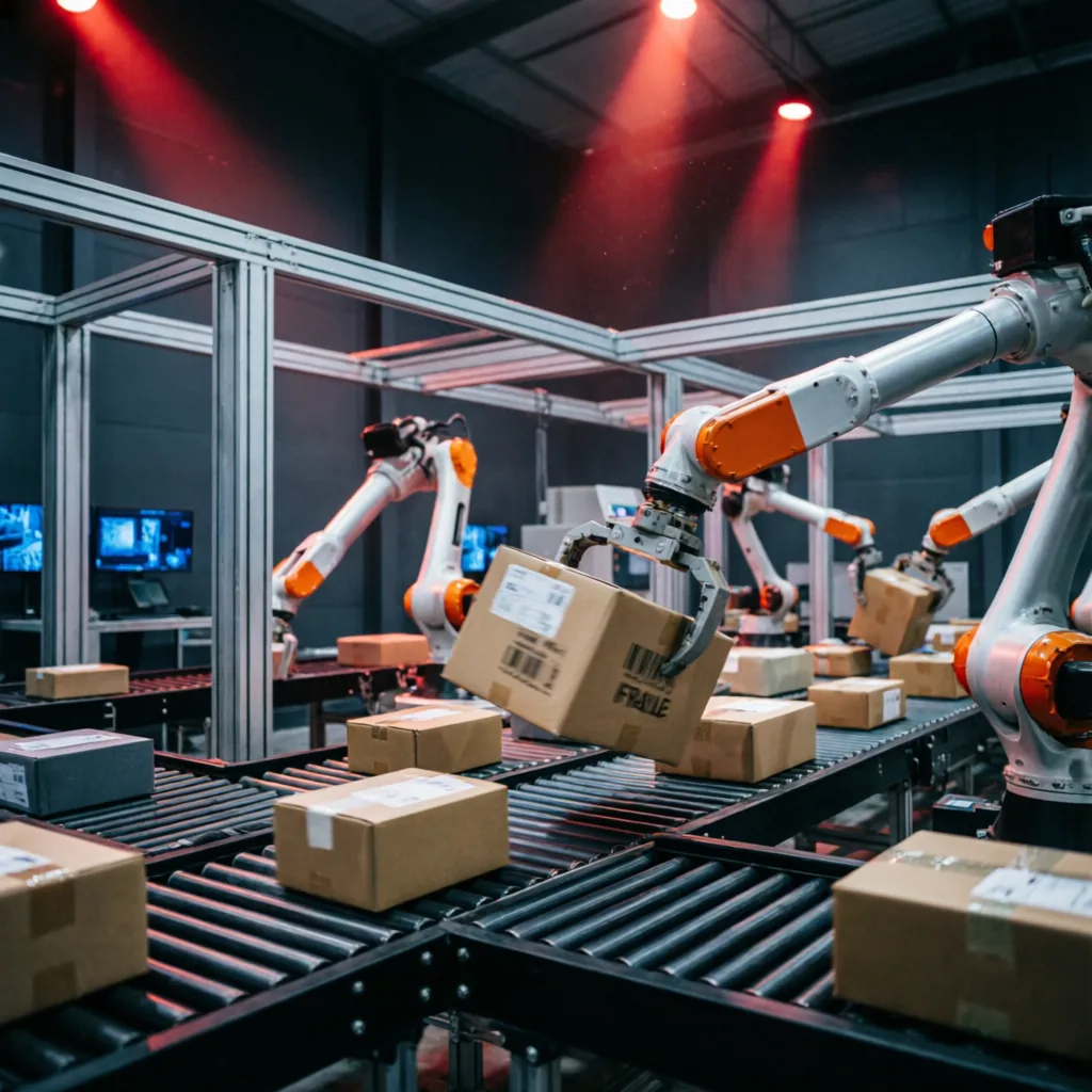 Automated sorting facility